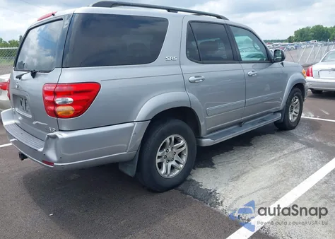 2004 Toyota Sequoia Sr5 V8 z USA, uszkodzony, nr VIN 5TDZT34A64S230924